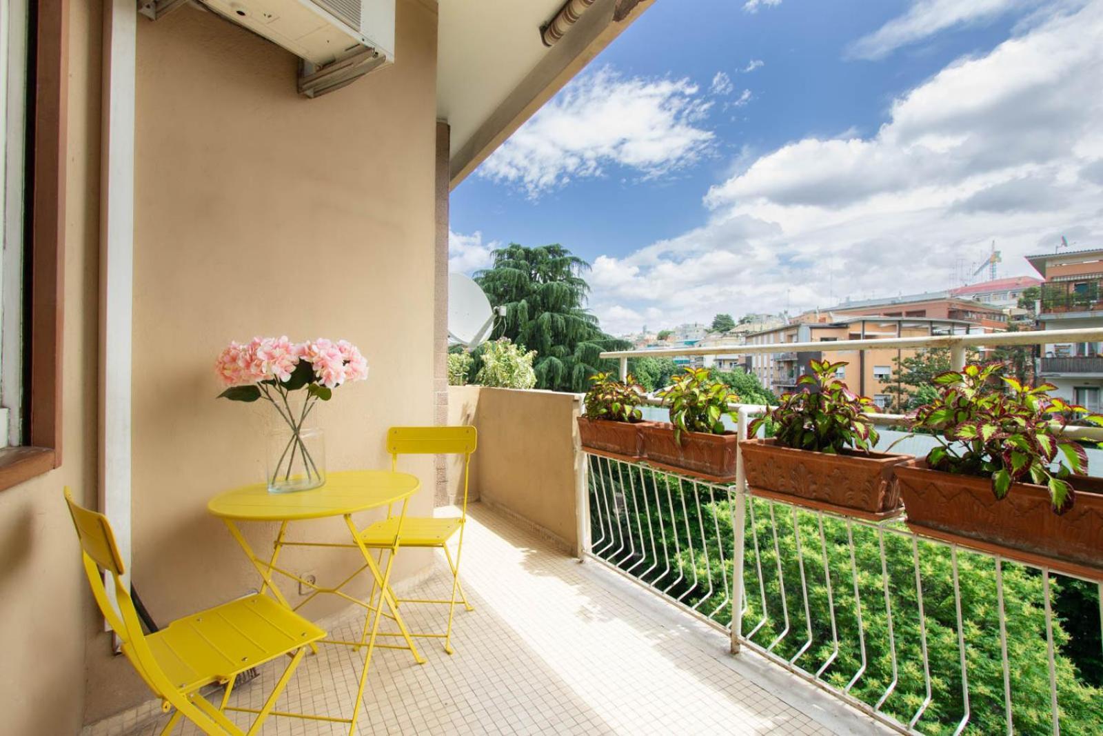 Balduina Retreat Terrace Apartment Rome Bagian luar foto